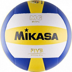 Мяч MIKASA MV5PC белый-желтый-синий
